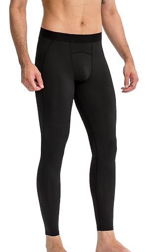 Pantalons De Compression SANANG Homme - Pack De 3 - Sport, Fitness, Yoga - Matière Respirante Dry-Fit - Élastique Et Confortable