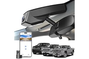 Mangoal Front 4K & Rear 1080P Dash Cam for GMC Sierra 1500 2019-2021, 1500 Limited 2022, 2500/3500 HD 2020-2023(Model B), Mod