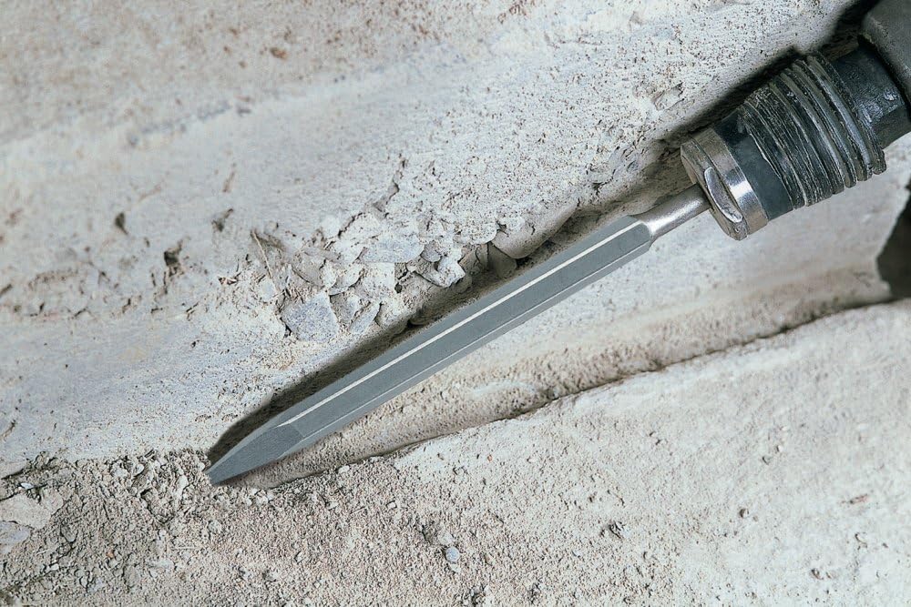 wolfcraft Chisel Set 3 Pcs., SDS Plus Shank I 7914000, Grey - Image 3
