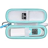 Tourmate Hard Storage Case for Thermometer,Travel Case for Viproud/femometer/GoodBaby 3-in-1 Infrared Thermometer(Box for Sale) (PU White)