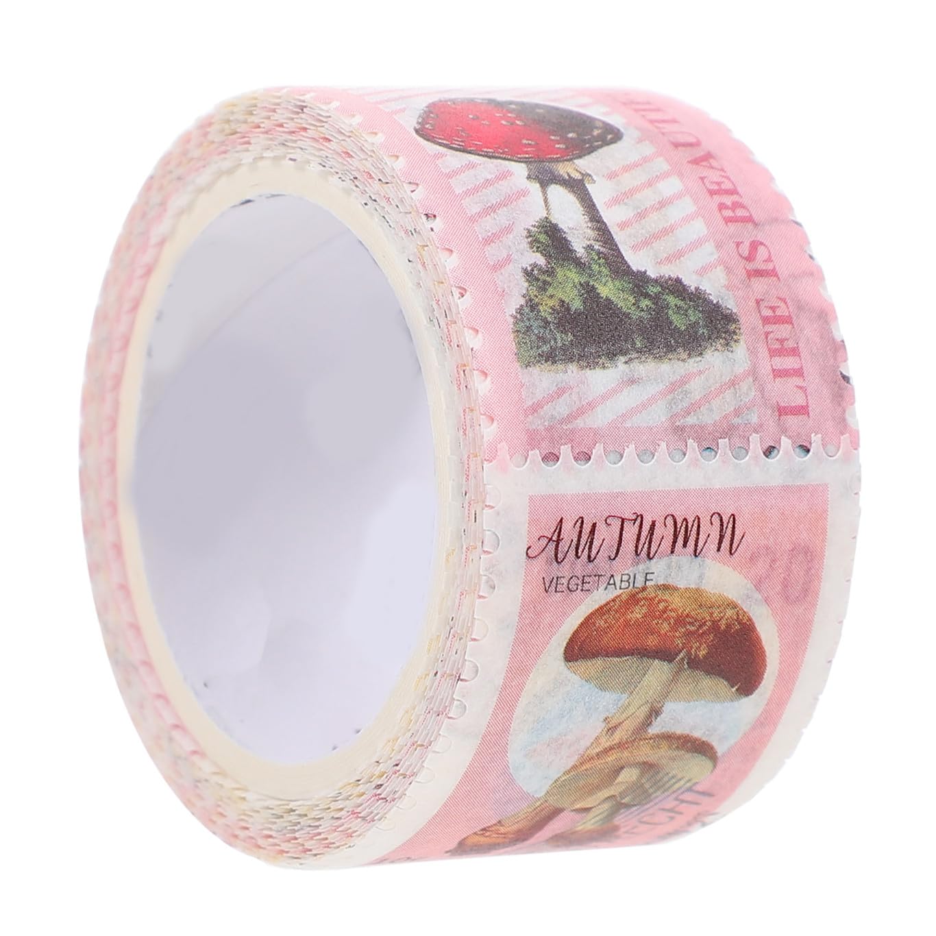 MILISTEN 1 PCS Postage Stamp Stickers Roll Vintage Stamp Stickers Decorative Paper Stickers for Scrapbooking Album Journal DIY Arts Crafts, Style 2