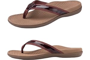 Everhealth Step into Bliss: Ergonomic Flip Flops Engineered for Women's Arch Support - Say Goodbye to Plantar Fasciitis, Flat Feet, and Heel Aches