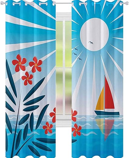 YUAZHOQI - Cortina náutica para ventana de adelantos y velero en el mar