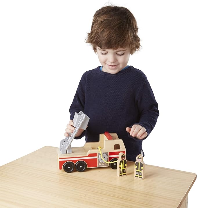 melissa and doug cardboard firetruck