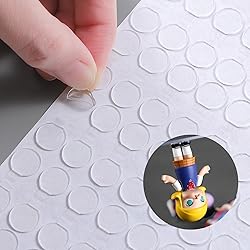 LMJIA Museum Gel Glue Dots Clear Removable, Gel