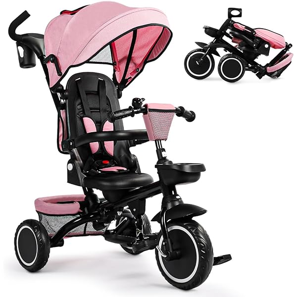 LIONELO Haari Bicicleta 2 En 1 Menores Hasta 25 Kg 1,5-5 Años Triciclo