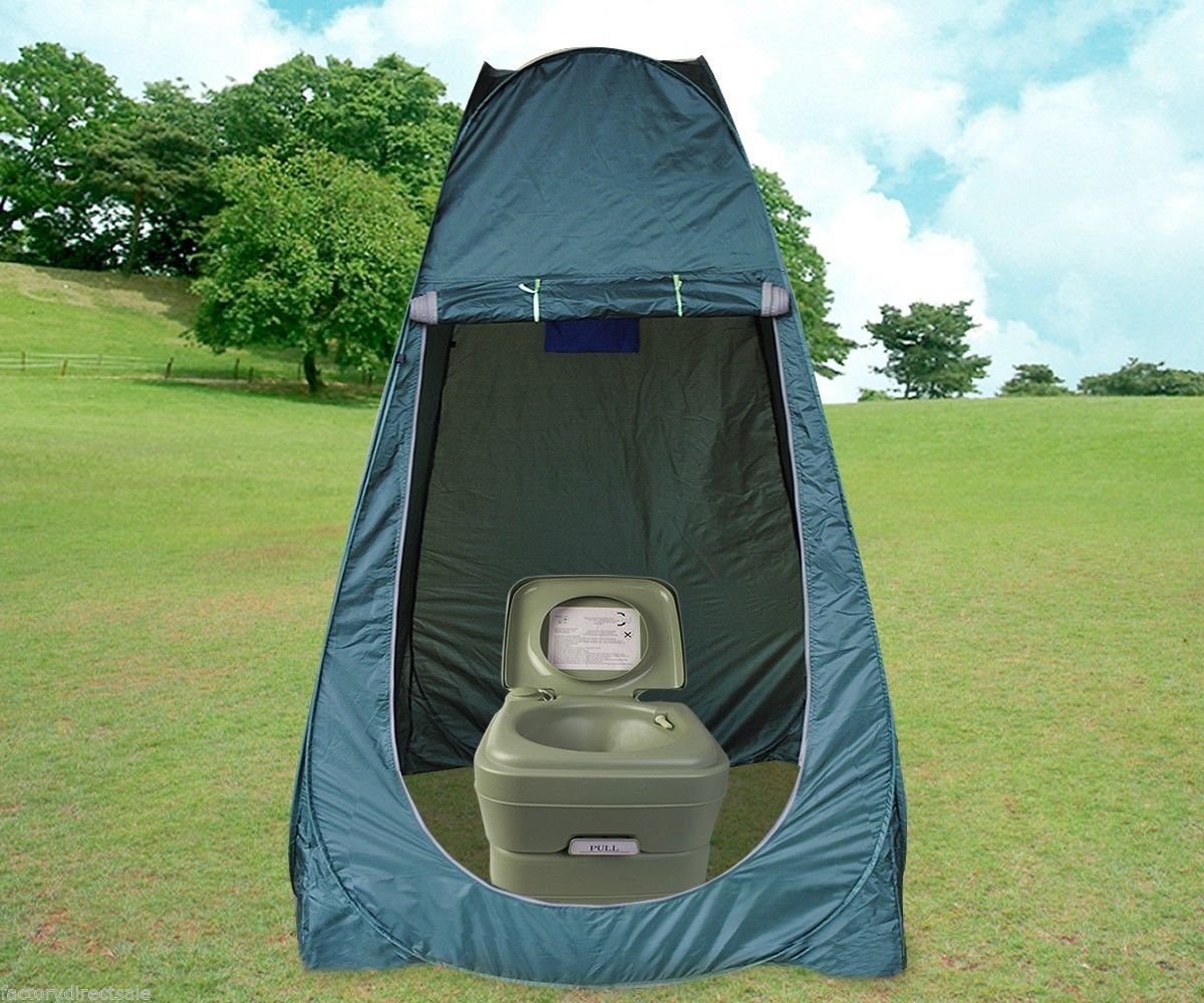 5 Gallon / 20L Portable Toilet Flush Travel Outdoor Camping Hiking