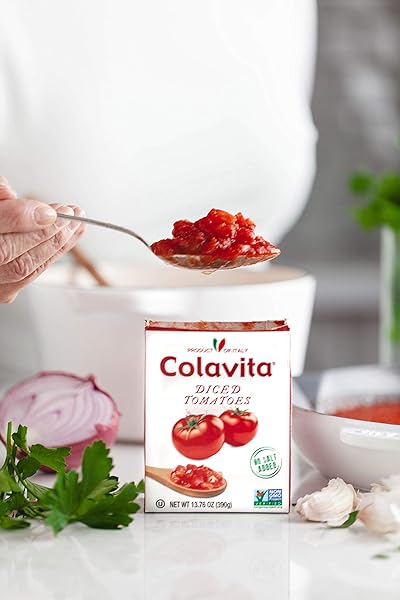 COLAVITA RECART TOMATOES – DICED, 13.76OZ RECART (PACK OF 16)