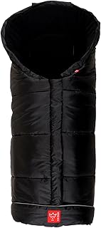 Kaiser Naturfelle 6570825 - Fußsack "Iglu Thermo Fleece", Farbe: schwarz