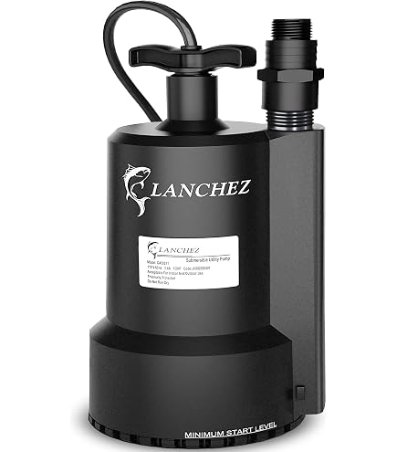 Koshin PKS-65011 1/2 HP Submersible Pump, 110 V, 2