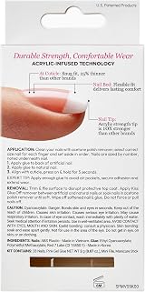 KISS New York Je T'aime Salon Acrylic French Nails Kit Medium view 6