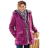 Woman Within Plus Size Microfiber Parka