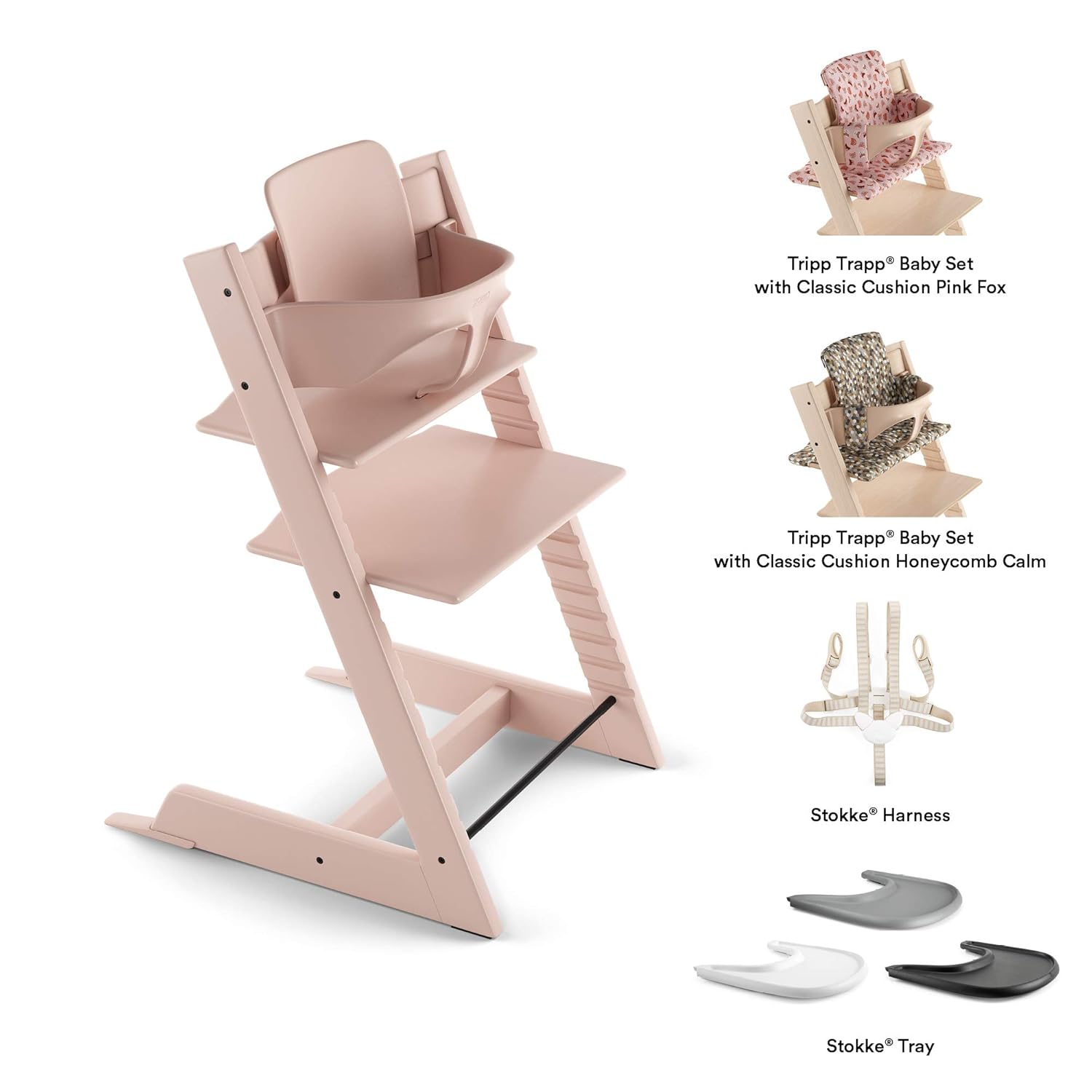 tripp trapp soft pink