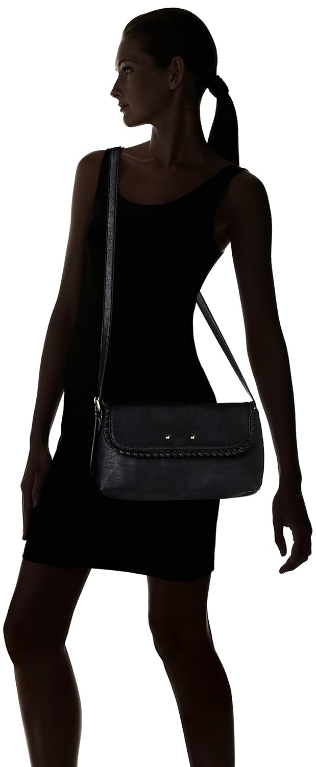caprese women's sling bag (black)