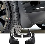 Mud Flaps for Tesla Model Y 2021 Update Splash Guards Mud Fender Mudflaps with OEM Mud Fender Flares fit for Front and Rear W