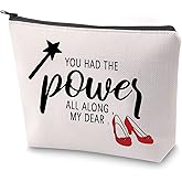 ZJXHPO TV Show Gift You Had The Power All Along My Dear Makeup Bag Inspirational Gift for Her (The Power)