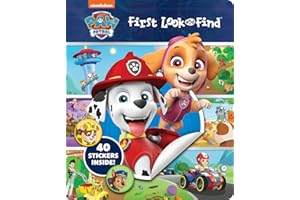 Nickelodeon PAW Patrol - First Look and Find Activity Book with 40 Stickers! - PI Kids