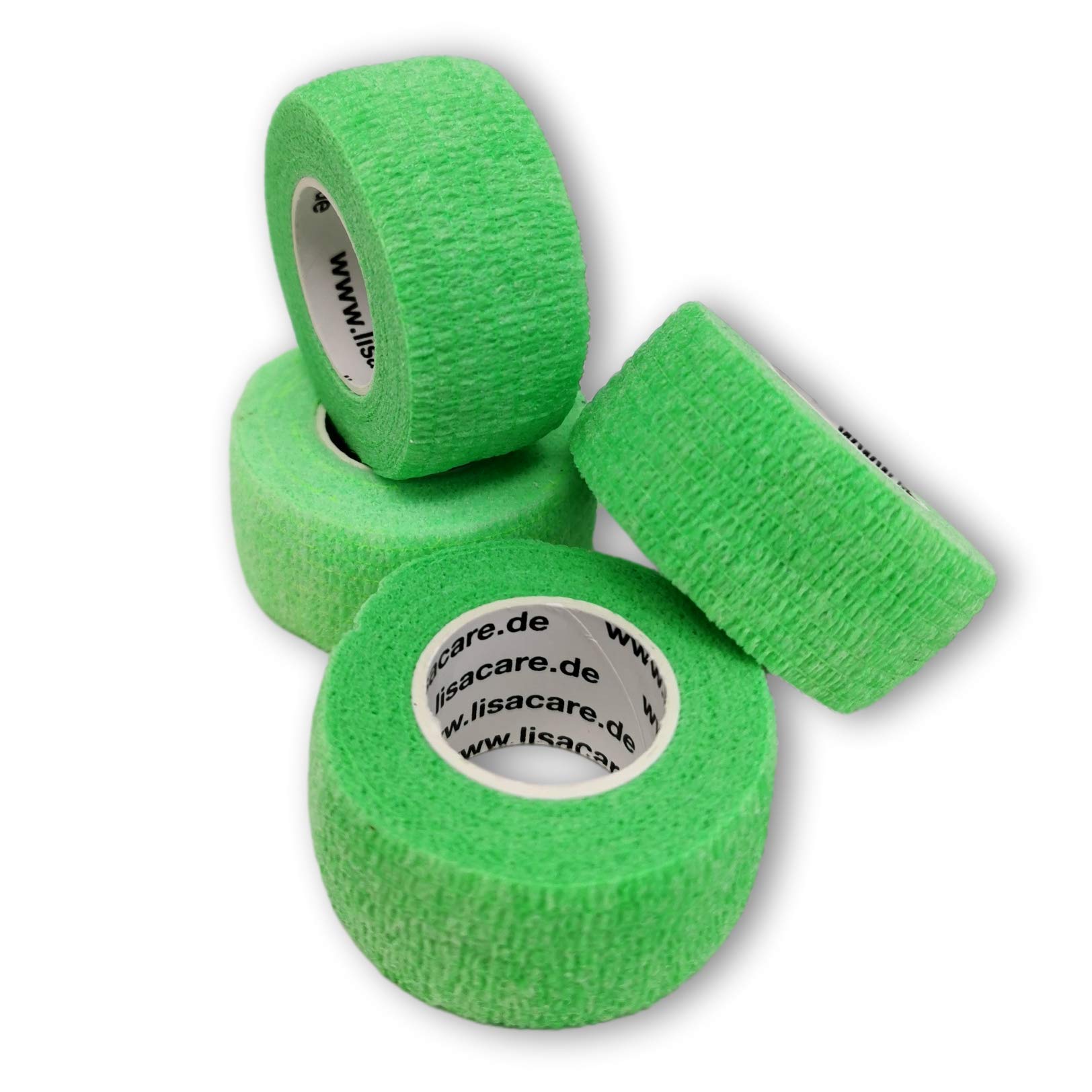 Lisa Care Finger Dirt Grease and Dirt-Repellent – – Elastic Waterproof Plaster – Selection of Colours – 4 Rolls 2.5 cm x 4.5 m