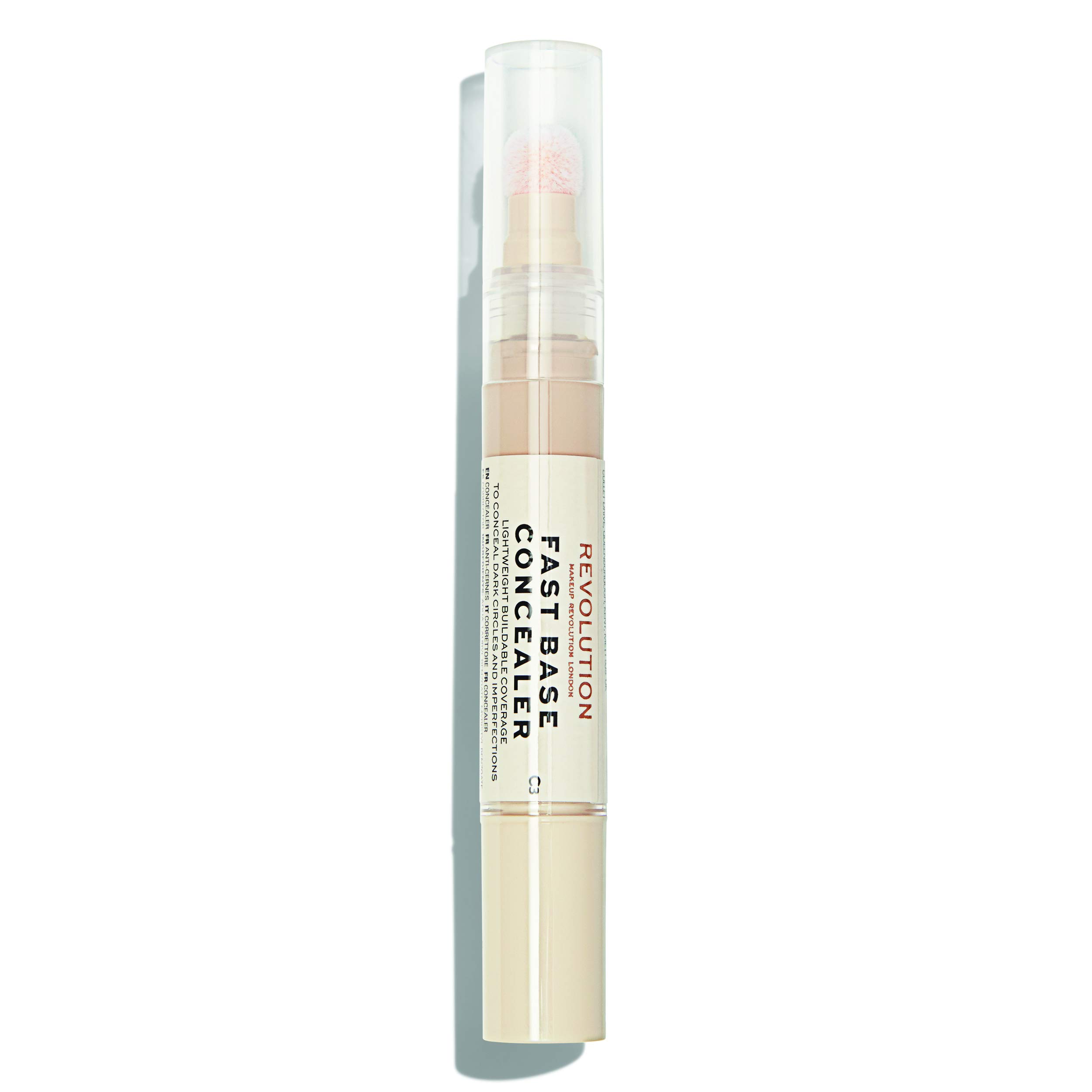 Makeup Revolution, Fast Base, Concealer, C3, 4.5ml
