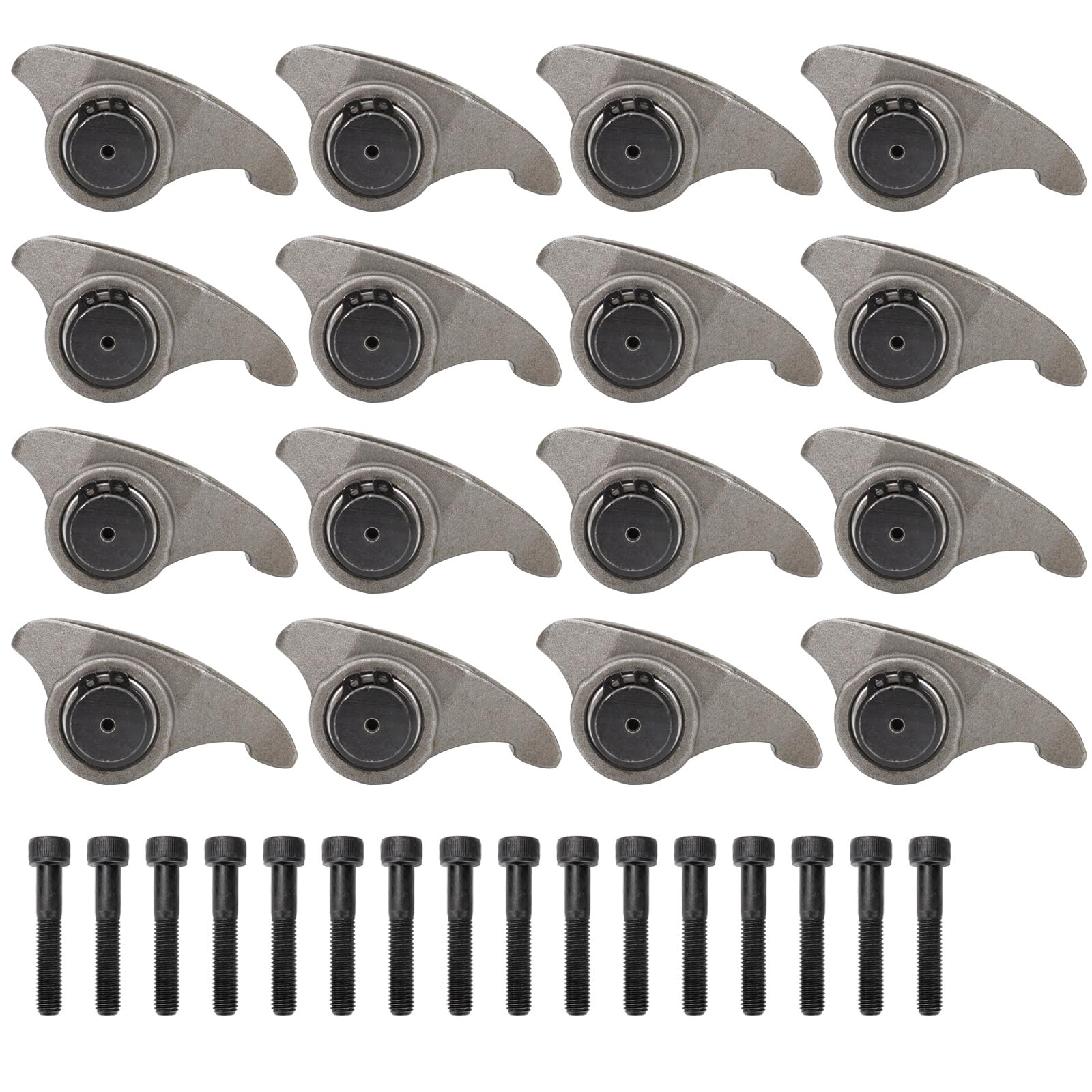 Photo 1 of 10214664 12681275 Rocker Arms Kit with Bolts Compatible with GM LS1 LS2 LS6 LQ4 LQ9 LY5 LY6 LM7 4.8 5.3 5.7 6.0L Engines