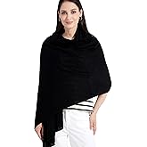 RYYOYY Luxury 100% Cashmere Wrap Soft Scarf Stole Knitted Shawl for Women Wayfarer Travel Extra Large 87"x28"