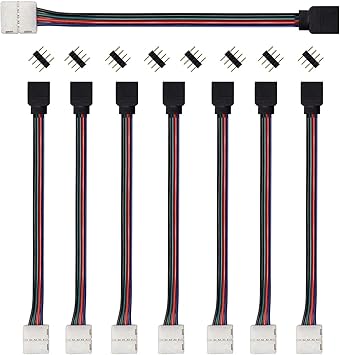 8/Pack RGB LED Light Strip Jumper 