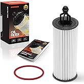 A-Premium 20K Miles Upgrated Protection Oil Filter | Compatible with Jeep &amp; Dodge &amp; Chrysler &amp; Ram &amp; Volkswagen Models - Wrangler, Grand Caravan, Charger, Journey, Town &amp; Country