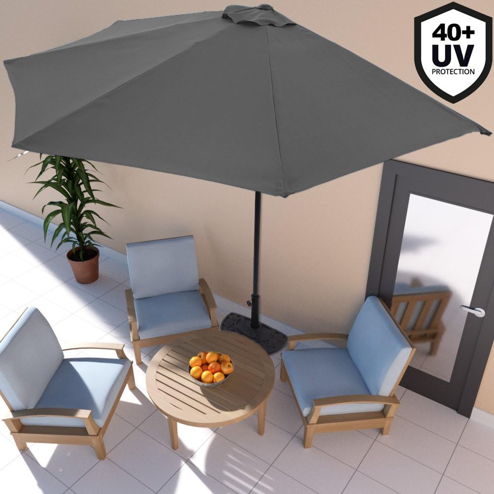 half garden umbrella