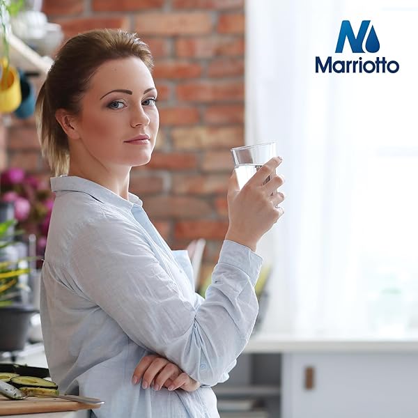 MARRIOTTO MRW4 REFRIGERATOR WATER FILTER COMPATIBLE WITH EDR3RXD1, 4396841, 4396710, FILTER 3, 46-9083,46-9030, 9030, 9083 REFRIGERATOR WATER FILTER | 2 PACK