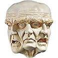 Design Toscano Faces of a Nightmare Gothic Wall Sculpture, 10 Inch, Ancient Ivory