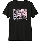 Death Note 5 Panel Faces Premium Tri-Blend T-Shirt