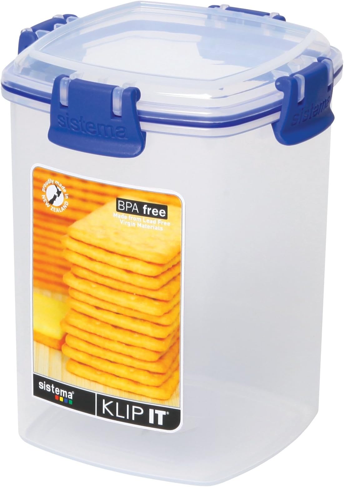 Sistema Us Inc 1332 Medium Clear Klip It Cracker Container