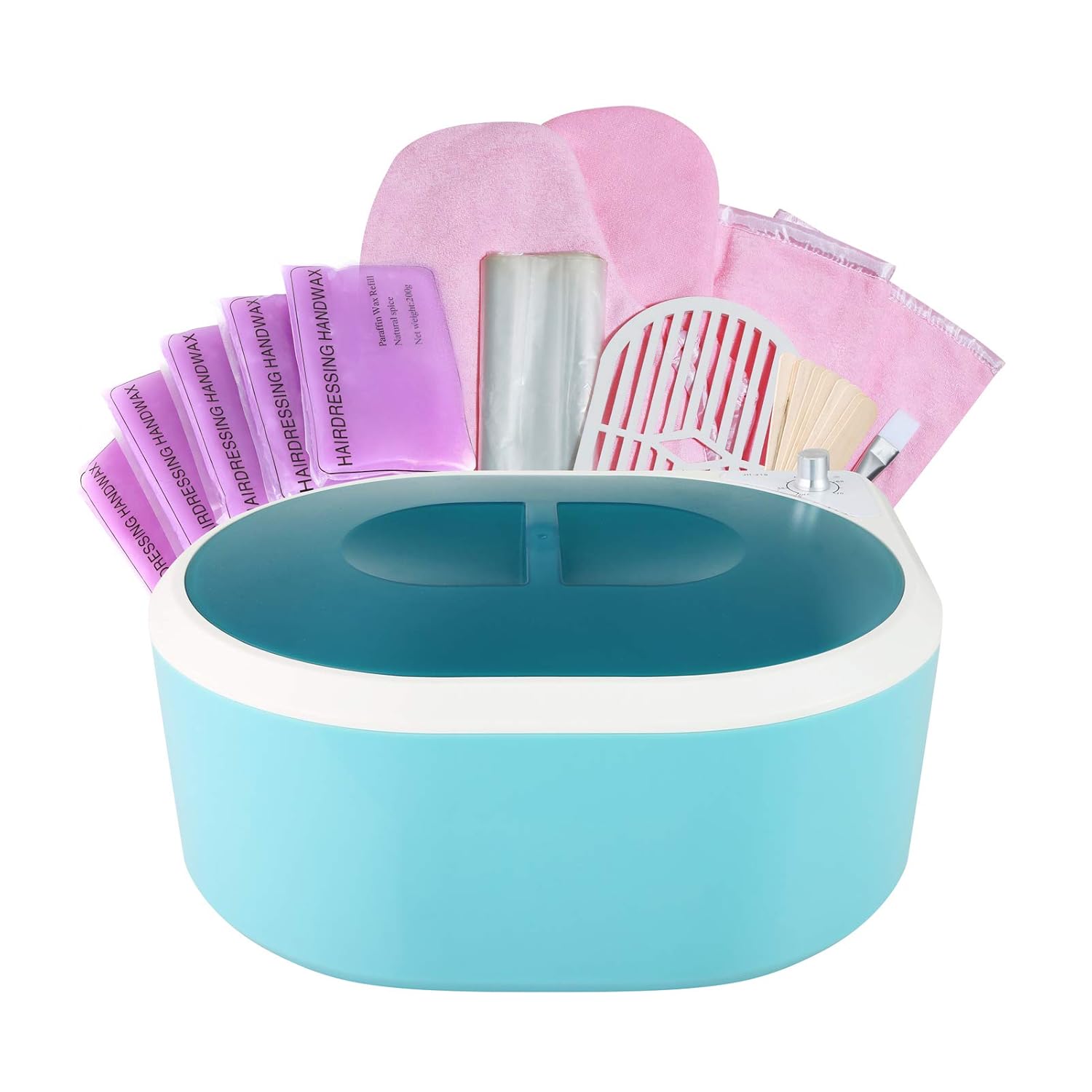 JIAHUA Paraffin Wax Machine for Hand and Feet-Paraffin Bath Spa Wax for Smoothens and Softens Dry Skin Quick Heating Paraffin Wax Warmer (Green) : Beauty