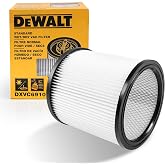 DEWALT Vacuum Filter Replacement DXVC6910, Fit for DXV06P, DXV10S, DXV09P,DXV09PA, DXV10P, DXV10PL, DXV12P, DXV16S, DXV16SA, DXV209P, DXV209PA,DXV212P,DXV212PA,DXV14P,DXV16P,DXV16PA