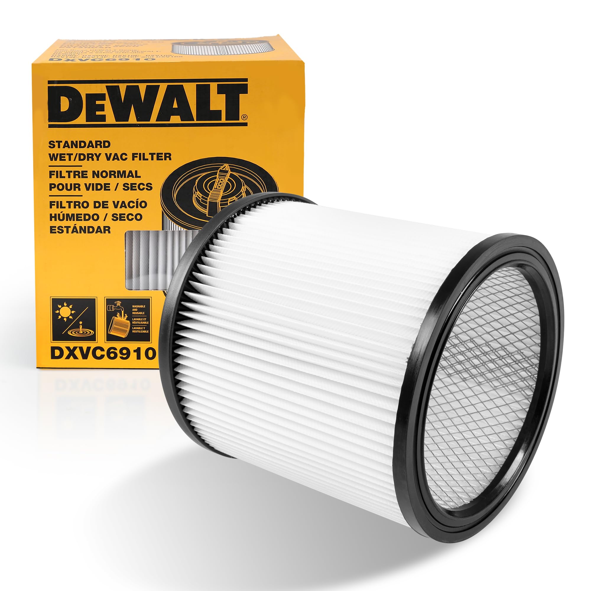 DEWALT DXVC6910 Cartridge Filter- Regular 23-61L (6-16 gal.)