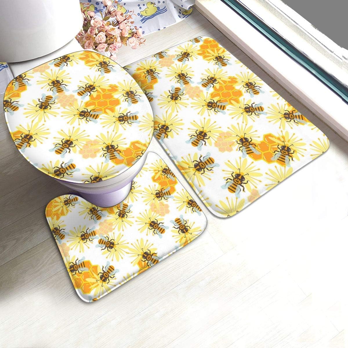 vasetto di miele per la doccia del bambino