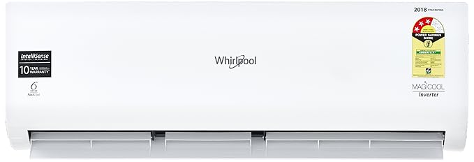 Whirlpool 1.5 Ton 3 Star Inverter Split AC (Copper, 1.5T MagiCool 3S COPR, White)