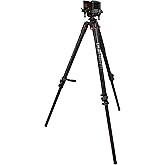 BOG DeathGrip Aluminum Tripod with Durable Frame, Lightweight, Stable Design, Bubble Level, Adjustable Legs, Shooting Rest, and Hands-Free Operation for Hunting, Shooting, and Outdoors
