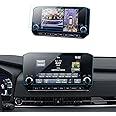LANTU 2PCS Car Screen Protector for 2022 2023 2024 2025 Mitsubishi Outlander SE, Black Edition, SEL and SEL Black Edition Accessories Navigation Nano Touchscreen Protector Film HD Clear 9''