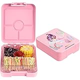 AOHEA Bento Lunch Box for Kids: Bento Boxes BPA FREE Kids Lunch Box 4 Compartment Toddler Bento Box Tritan Lunch Boxes Toddle