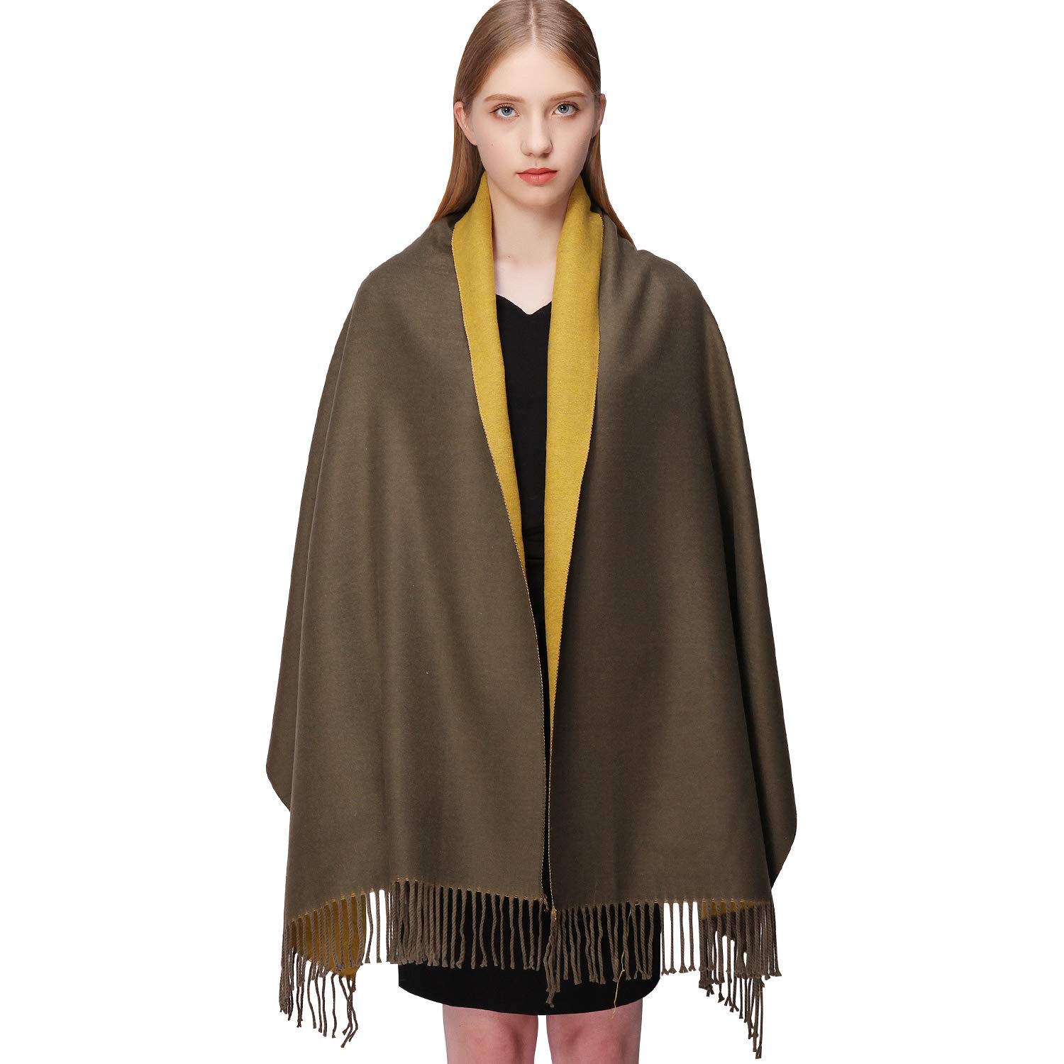 RIIQIICHYPashmina Shawls and Wraps for Evening Dresses Scarfs for Women Fall Winter Travel Blanket Scarf Large Warm ScarvesGlobal Recycled StandardGlobal Recycled StandardGlobal Recycled Standard