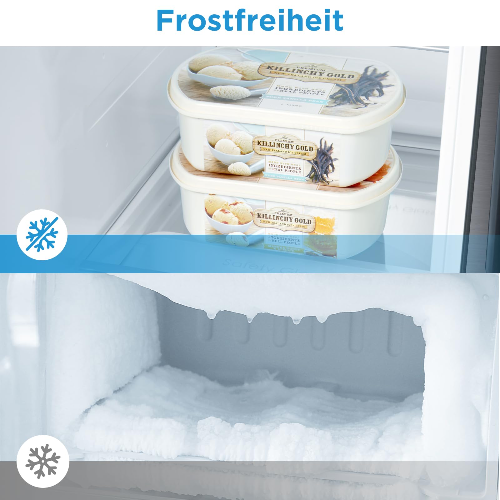 Midea French Door Kühl-Gefrierkombination/391 Liter NoFrost/Smart WiFi, Inverter & VarioBox/Energiesparend& Extrem Leise/Für Große Familien MERF402FIE02 6