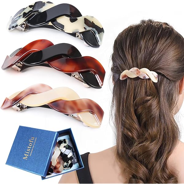 papier(thibaut)┊merci barrette Slim Paris Barrette in Classic Tortoise – MACHETE