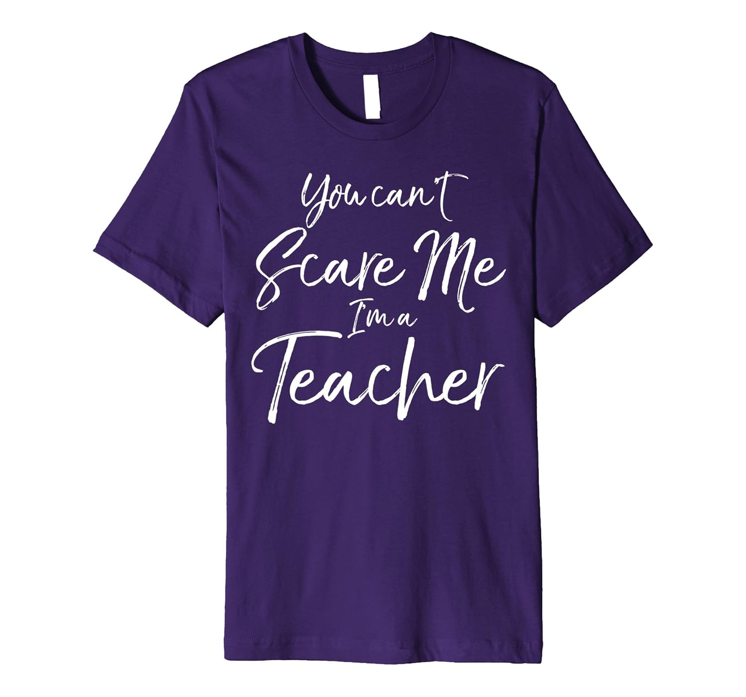 You Can't Scare me I'm a Teacher Shirt-ANZ