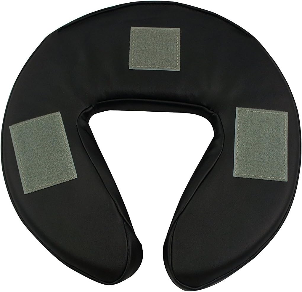 TOA Supply Ultra Soft Spa Massage Table Chair Crescent Face Rest Neck Head Pillow Cushion (Black): Home & Kitchen