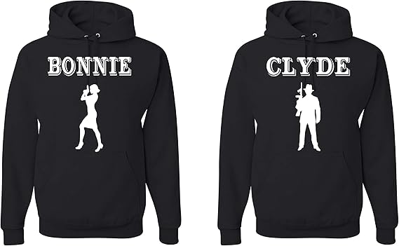 bonnie and clyde hoodie set