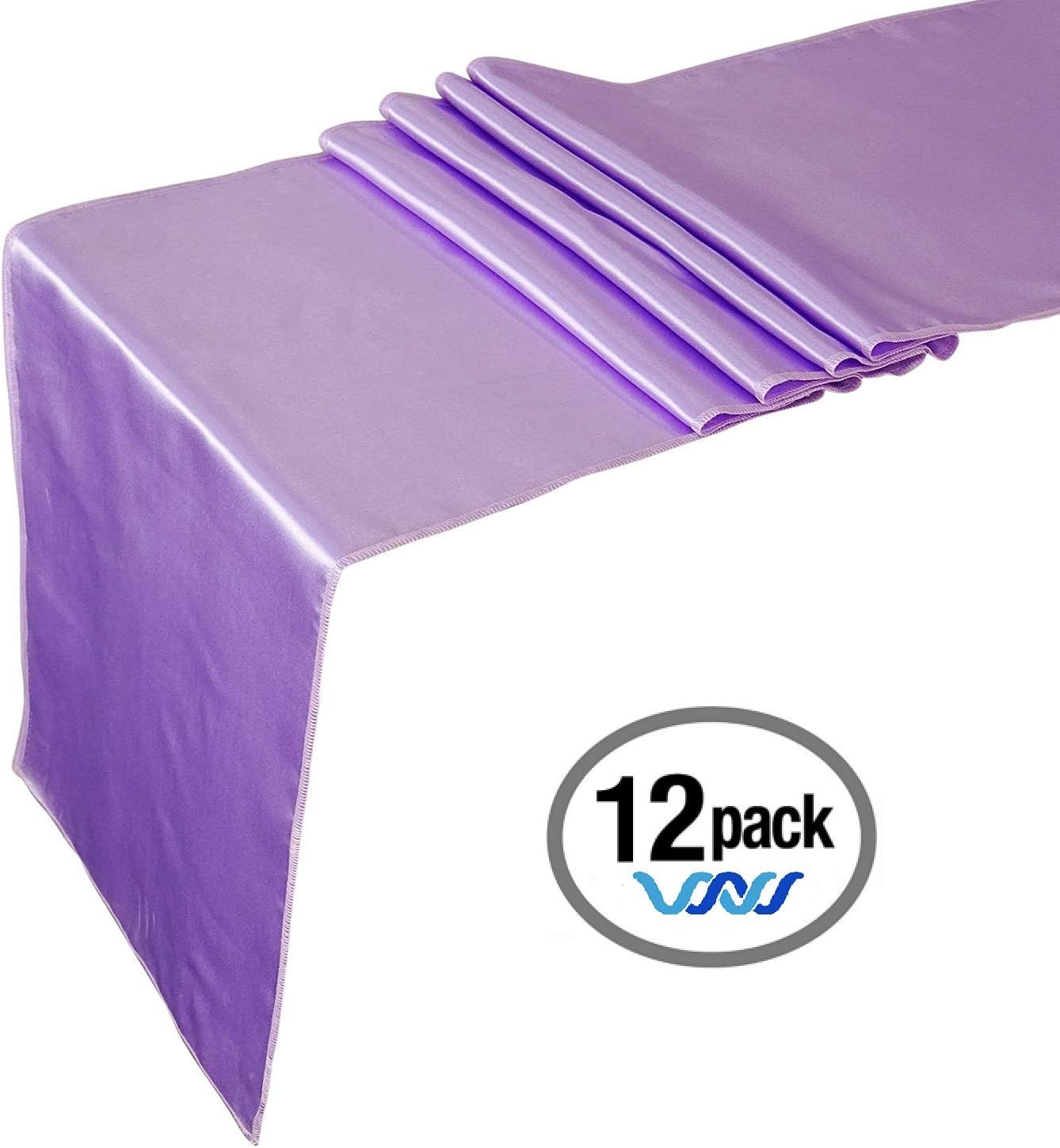 Best white and lavender table runner