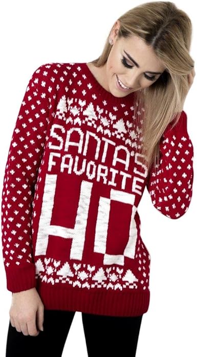 santa's favourite ho sweater
