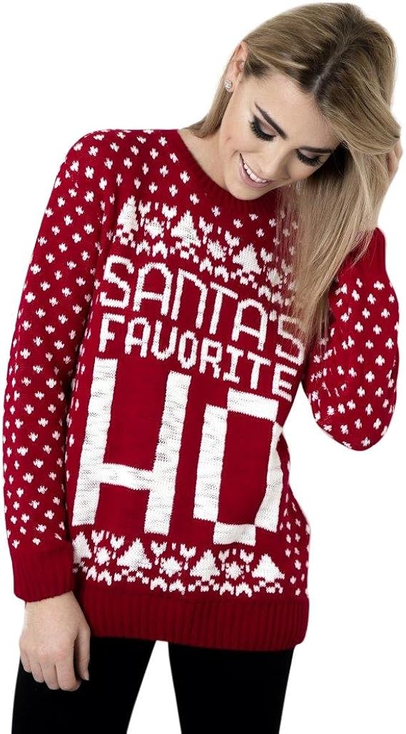 santas favourite ho sweater