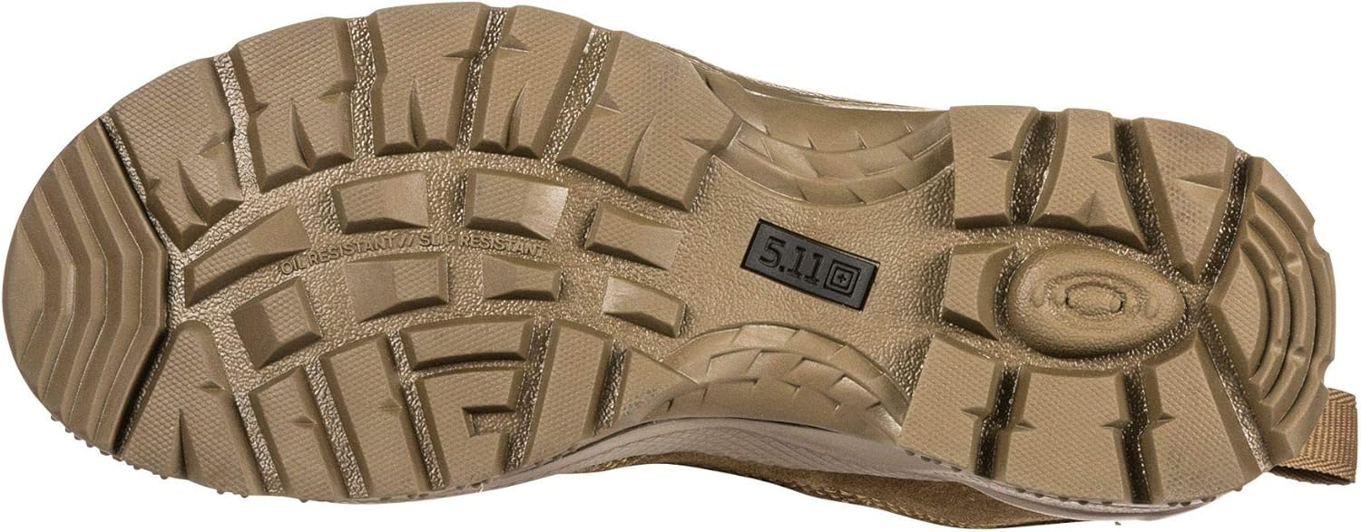 5.11 Men's ATAC 2.0 8" Tactical Side Zip Military Boot, Style 12393, Dark Coyote: Shoes